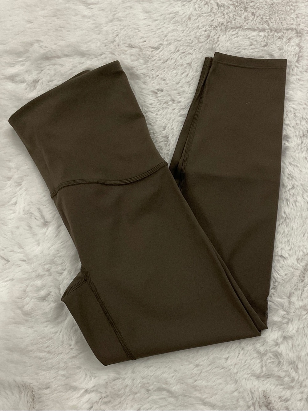 SPANX by Sara Blaklely Booty Boost High-Waist 7/8 Leggings in Dark Brown